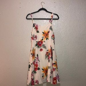 women’s floral dress